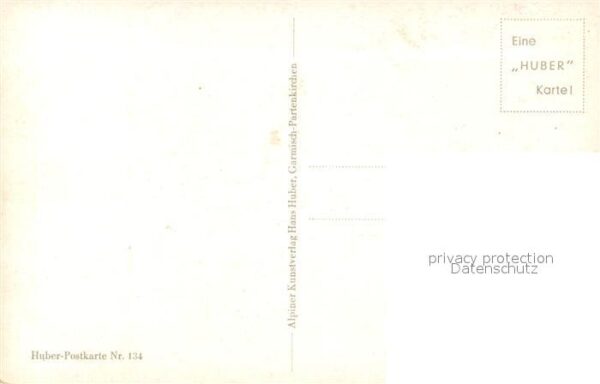 Foto Huber H. Nr. 134 Mittenwald Sessellift Karwendelgebi – Bild 2