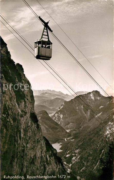 Seilbahn Rauschberg Ruhpolding