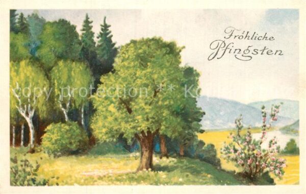 Pfingsten Pentecost Pentecote Verlag-Amag-Nr. 3538