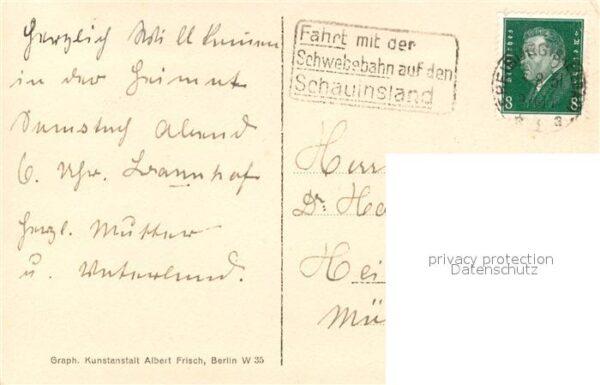 Kuenstlerkarte Mengs Bildnis eines Mädchens – Bild 2
