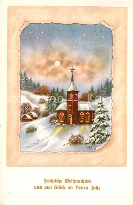 Weihnachten Neujahr Kirche