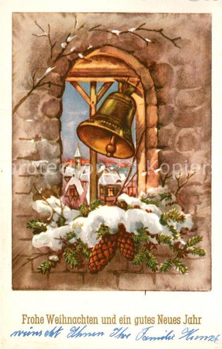 Kirchenglocke Churchbell Cloche Eglise Glocken Weihnachten Tannenzapfen