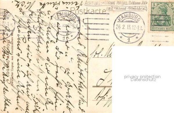 Kuenstlerkarte Jan van de Cappelle Kanalansicht Segels – Bild 2