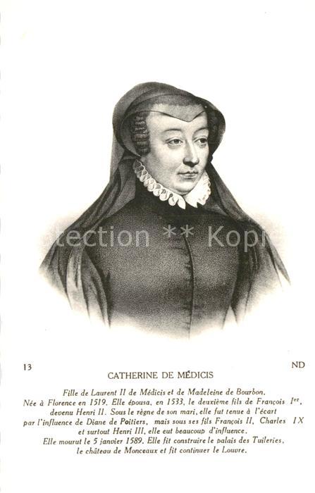Adel Frankreich Catherine de Medicis