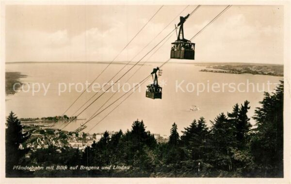 Seilbahn Pfänder Bregenz Lindau