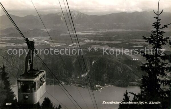 Seilbahn Kanzelbahn Ossiachersee Kärnten
