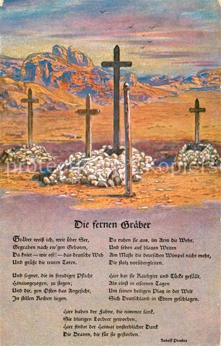 Tod Rudolf Presber Die fernen Gräber Deutsc