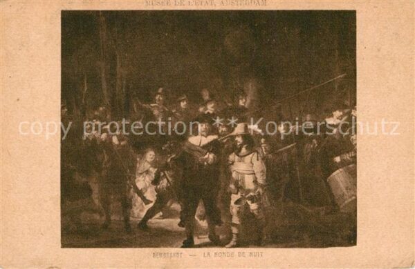 Rembrandt La Ronde de Nuit