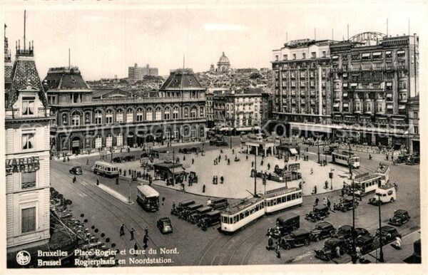 Strassenbahn Bruxelles Place Rogier Gare du Nord