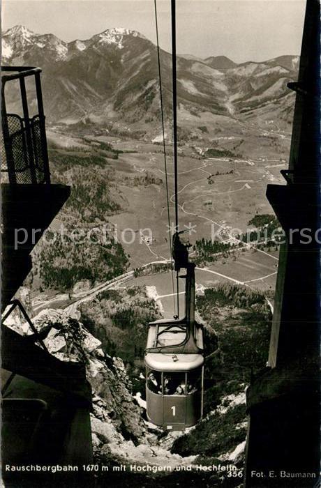 Seilbahn Rauschberg Hochgern Hochfelln Foto-E.-B