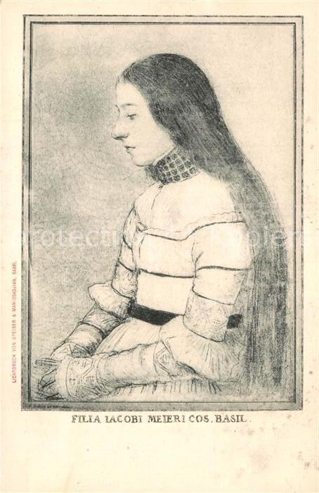 Holbein Hans Filia Jacobi Meier