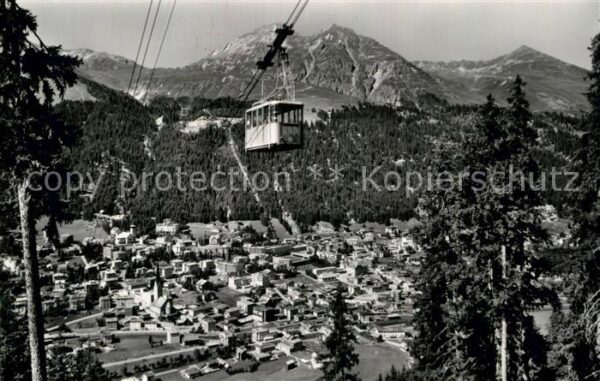Seilbahn Bräma-Büel-Jakobshorn-Bahn Davos Schatz