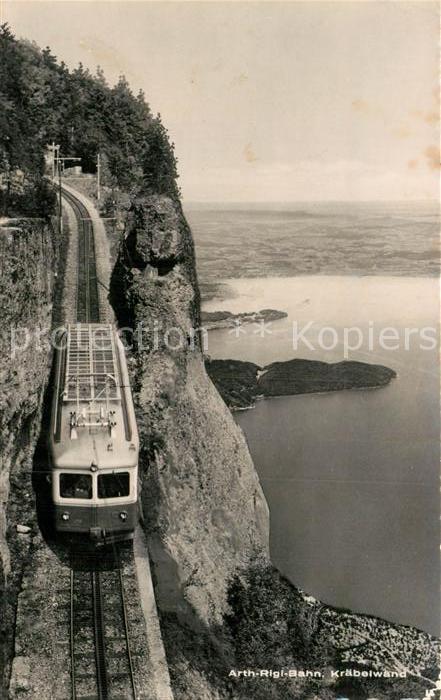 Zahnradbahn Arth-Rigi-Bahn Kräbelwand