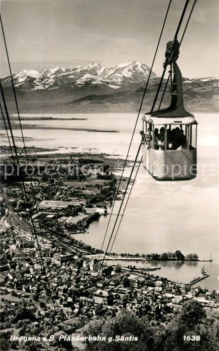 Seilbahn Pfänderbahn Bregenz Bodensee
