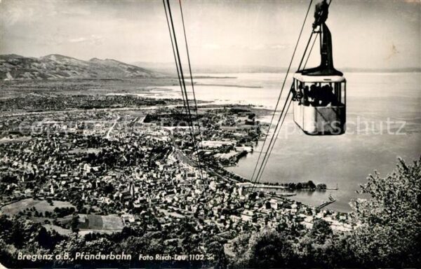Seilbahn Pfänderbahn Bregenz Foto-Risch-Lau-Nr.