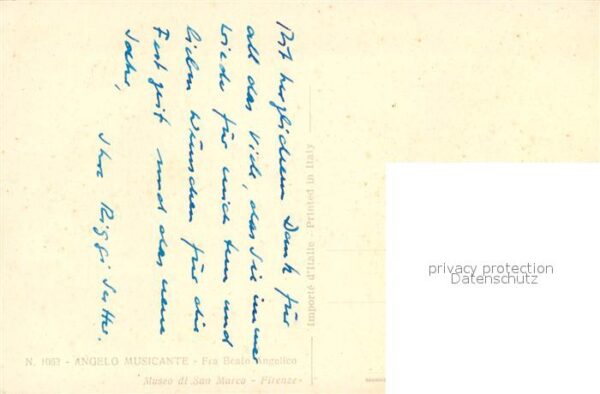 Schutzengel Trompete Angelo Musicante Fra Beato Ang – Bild 2