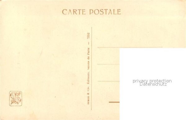 Kuenstlerkarte Victor-H. Lesur Griserie – Bild 2