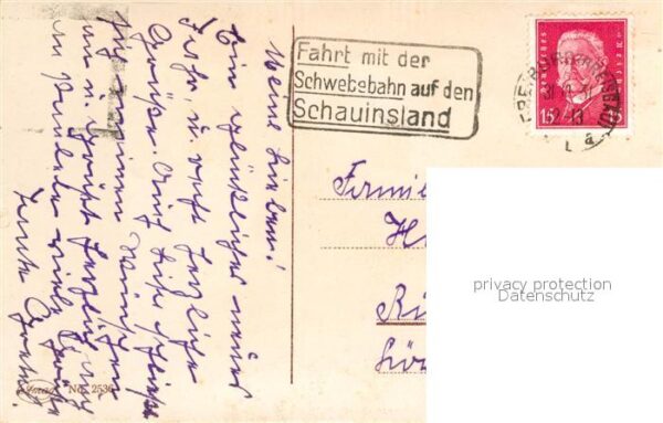 Neujahr Haus Pilze Litho – Bild 2