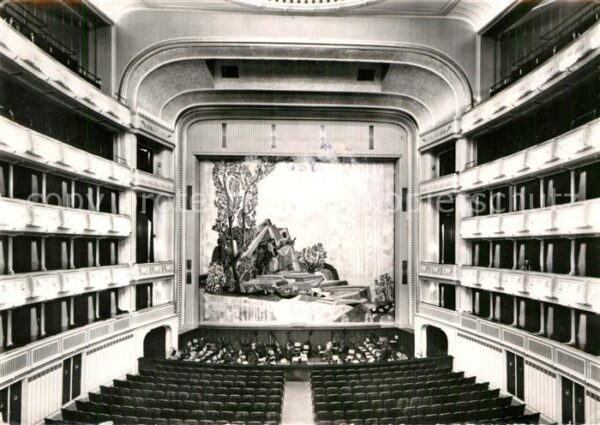 Oper Wien Staatsoper Bühne Zuschauerraum