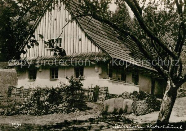 Foto Popp Nr. 43 Schlesisches Weberhäusel