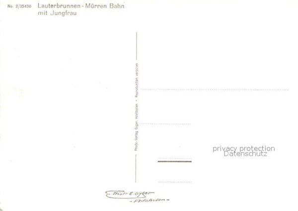 Zahnradbahn Lauterbrunnen-Mürren-Bahn Jungfrau – Bild 2