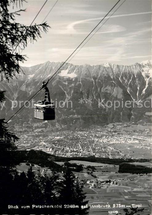 Seilbahn Patscherkofel Innsbruck
