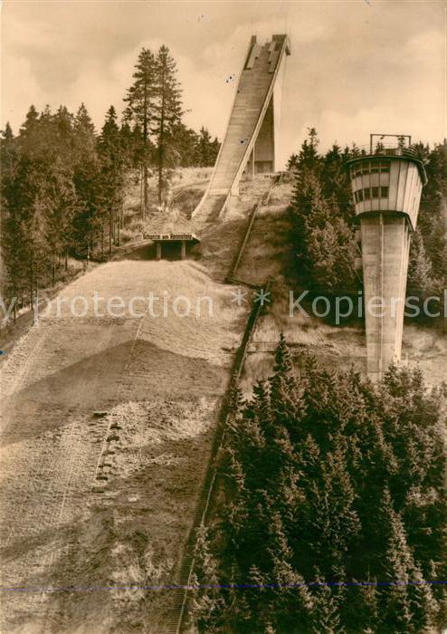 Ski-Flugschanze Rennsteig Oberhof Thüringen
