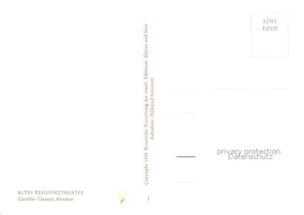 Theater Altes Residenztheater München – Bild 2