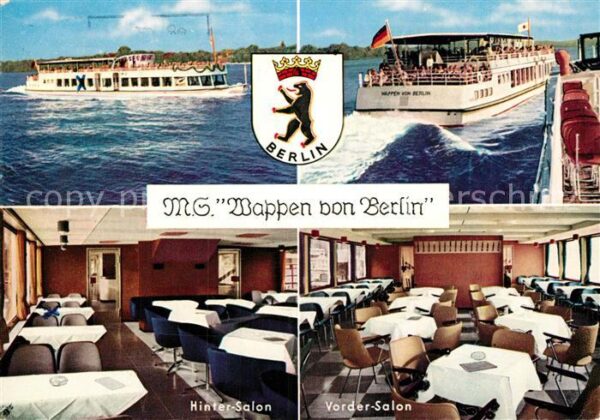 Motorschiffe MS Wappen von Berlin
