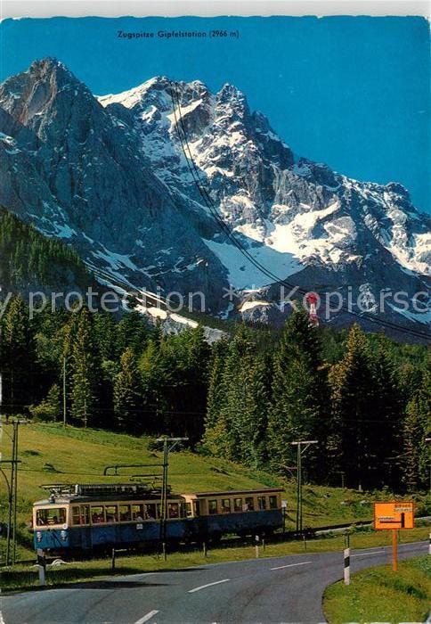 Zahnradbahn Bayrische Zugspitzbahn Zugspitzgipfel E