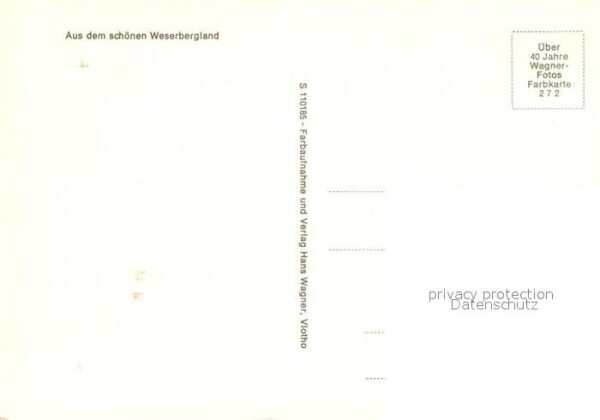 Liederkarte Weserlied – Bild 2