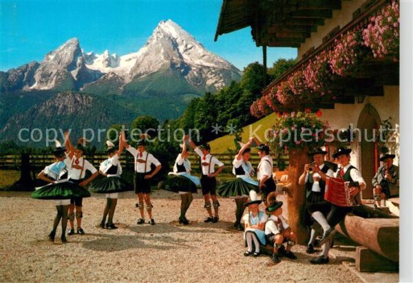 Tanz Taenzer Tanzgruppe Berchtesgaden Watzmann