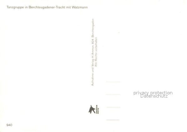 Tanz Taenzer Tanzgruppe Berchtesgaden Watzmann – Bild 2