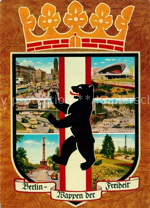 Wappen Berlin Kurfürstendamm Kongresshalle Bah