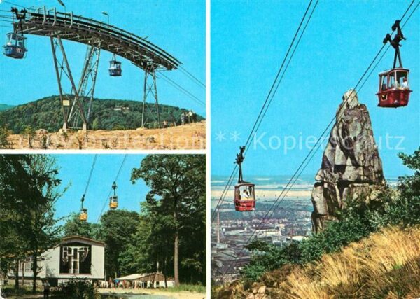 Seilbahn Thale Hexentanzplatz