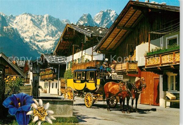 Postkutsche Garmisch-Partenkirchen Frühlingsstrasse