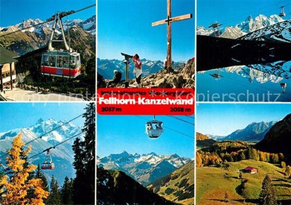 Seilbahn Fellhorn Kanzelwand Oberstdorf Kleinwal