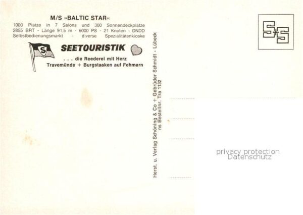 Motorschiffe M/S Baltic Star – Bild 2