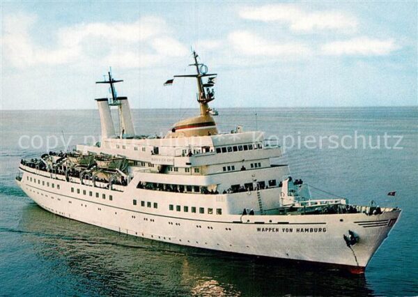 Schiffe Ships Navires Wappen von Hamburg