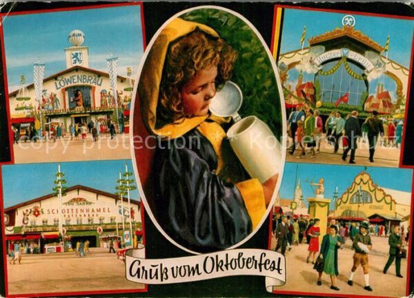 Muenchner Kindl Oktoberfest Löwenbräu Schottenhamel