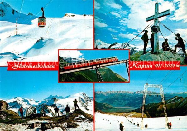 Seilbahn Gletscherbahnen Kaprun Gipfelkreuz Kitz