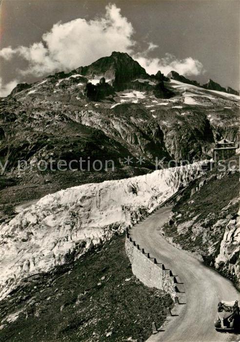 Gletscher Rhonegletscher Gerstenhörner Furkastras