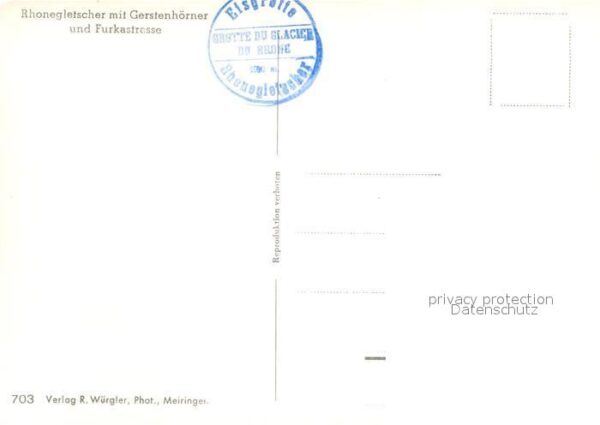 Gletscher Rhonegletscher Gerstenhörner Furkastras – Bild 2