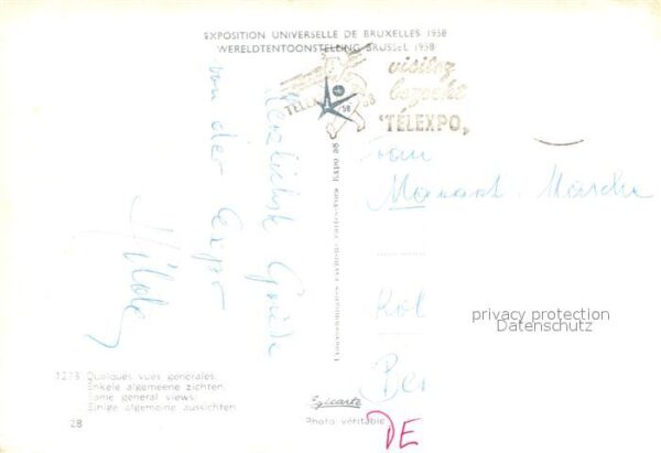 Exposition Universelle Bruxelles 1958 – Bild 2