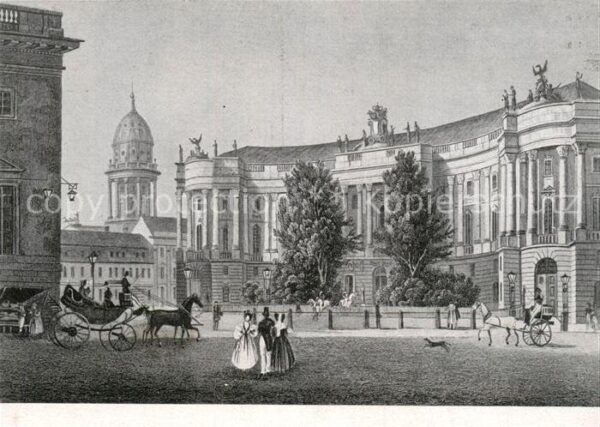 Kuenstlerkarte Hintze Berlin Königliche Bibliothek um