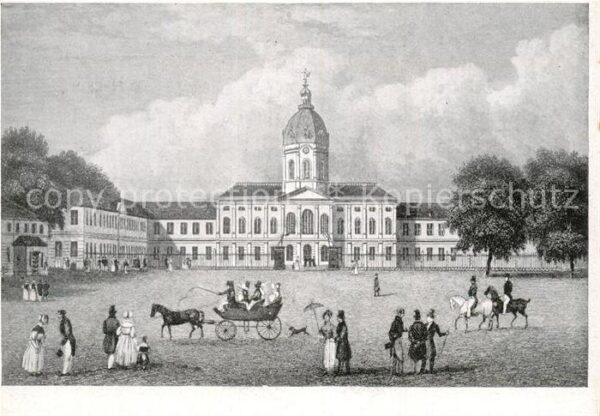 Kuenstlerkarte Lütke Berlin Königliches Schloss Charlo