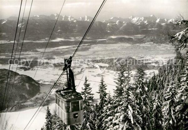 Seilbahn Kanzelbahn Villach Julische Alpen