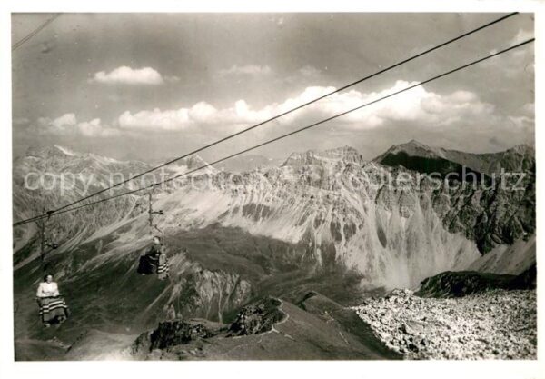 Sessellift Arosa Berg und Talfahrt Hörnlilift