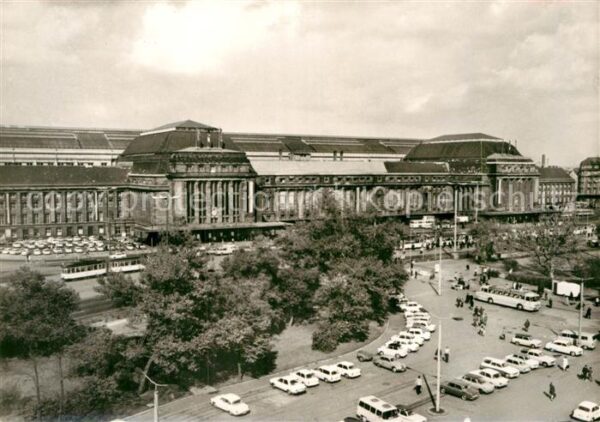 Bahnhof Hauptbahnhof Leipzig