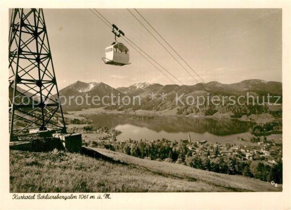 Seilbahn Kurhotel Schliersbergalm Schliersee